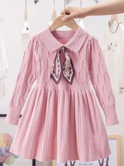 It's Sweater Weather Honeycomb Knit Dress