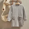 Warm Hugs Knitted Sweater Dress