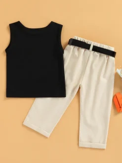 Style & Sass Belted Pants Set -Kid's Apparel Sales 207c8bce210f1ce8f8674117a09f9020
