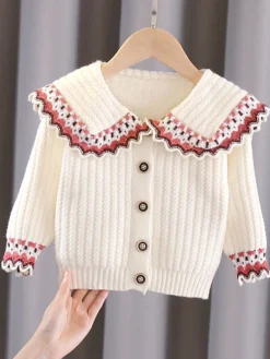 So Delightful Knit Button Down Cardigan -Kid's Apparel Sales 2102a4051e64ada25dcf3623bd848b9d