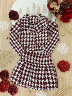 I Am Strong Blazer & Pleated Skirt Set -Kid's Apparel Sales 28.09.2022 210505 1 copy2 scaled