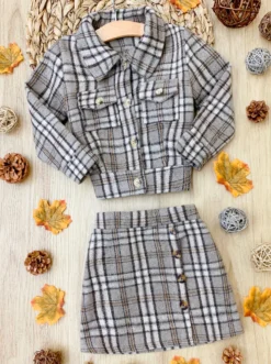 Bold Ambition Plaid Collared Jacket & Skirt Set -Kid's Apparel Sales 30.04.2022 021413 scaled