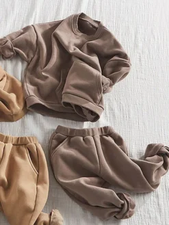 Basic Kangaroo Jogger Set -Kid's Apparel Sales 322357424650afc081250f75a85574c7