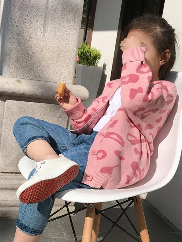 Lil' Leopard Lady Cardigan 3 Lil' Leopard Lady Cardigan - Image 3