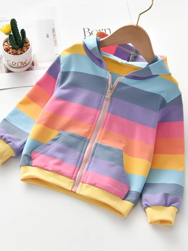 Color Me Pastel Hoodie Jacket 2 Color Me Pastel Hoodie Jacket - Image 2