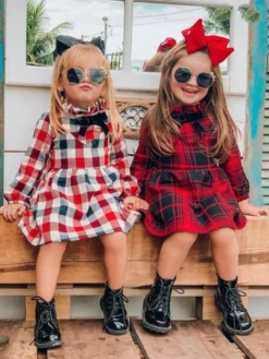 Plaid Loving Fashionista Dress
