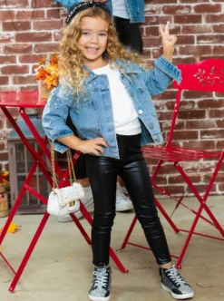 Mommy & Me Must Have Pearls Denim Jacket -Kid's Apparel Sales 660fcf3b a8e6 45af baab 287fd6fc6fea