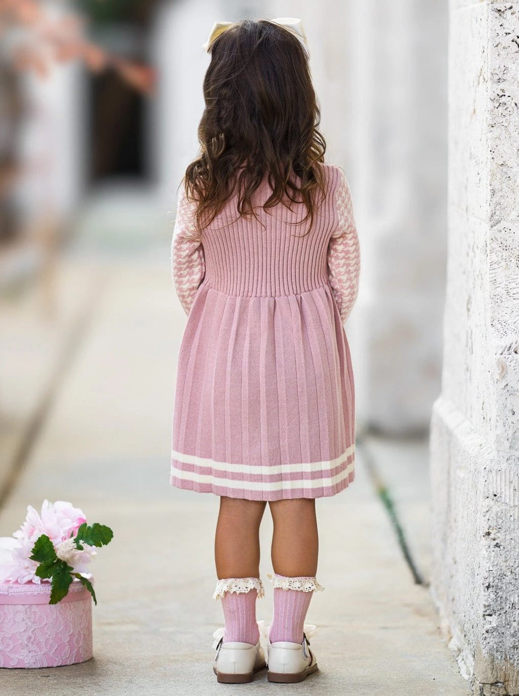 Ivy League Knitted Houndstooth Dress 7 Ivy League Knitted Houndstooth Dress - Image 7