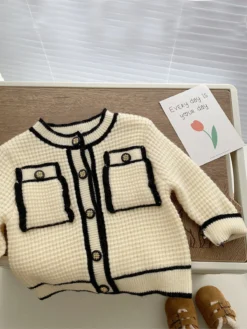 Walk With Grace Waffle Knit Cardigan -Kid's Apparel Sales 73Reizing 20for 20listings 20 33