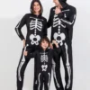 Family Style Mr. Bones Halloween Pajamas Set