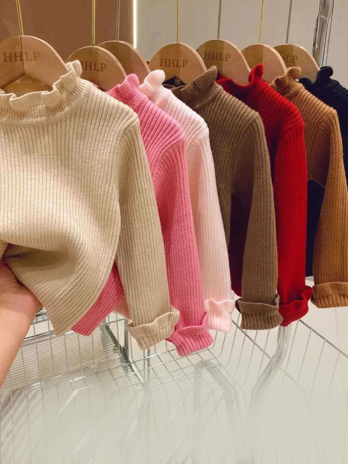 Full Of Charm Ruffle Neck Sweater 1 Full Of Charm Ruffle Neck Sweater