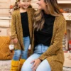 Mommy & Me Show-Stopping Oversized Cardigan