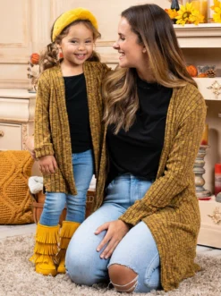 Mommy & Me Show-Stopping Oversized Cardigan