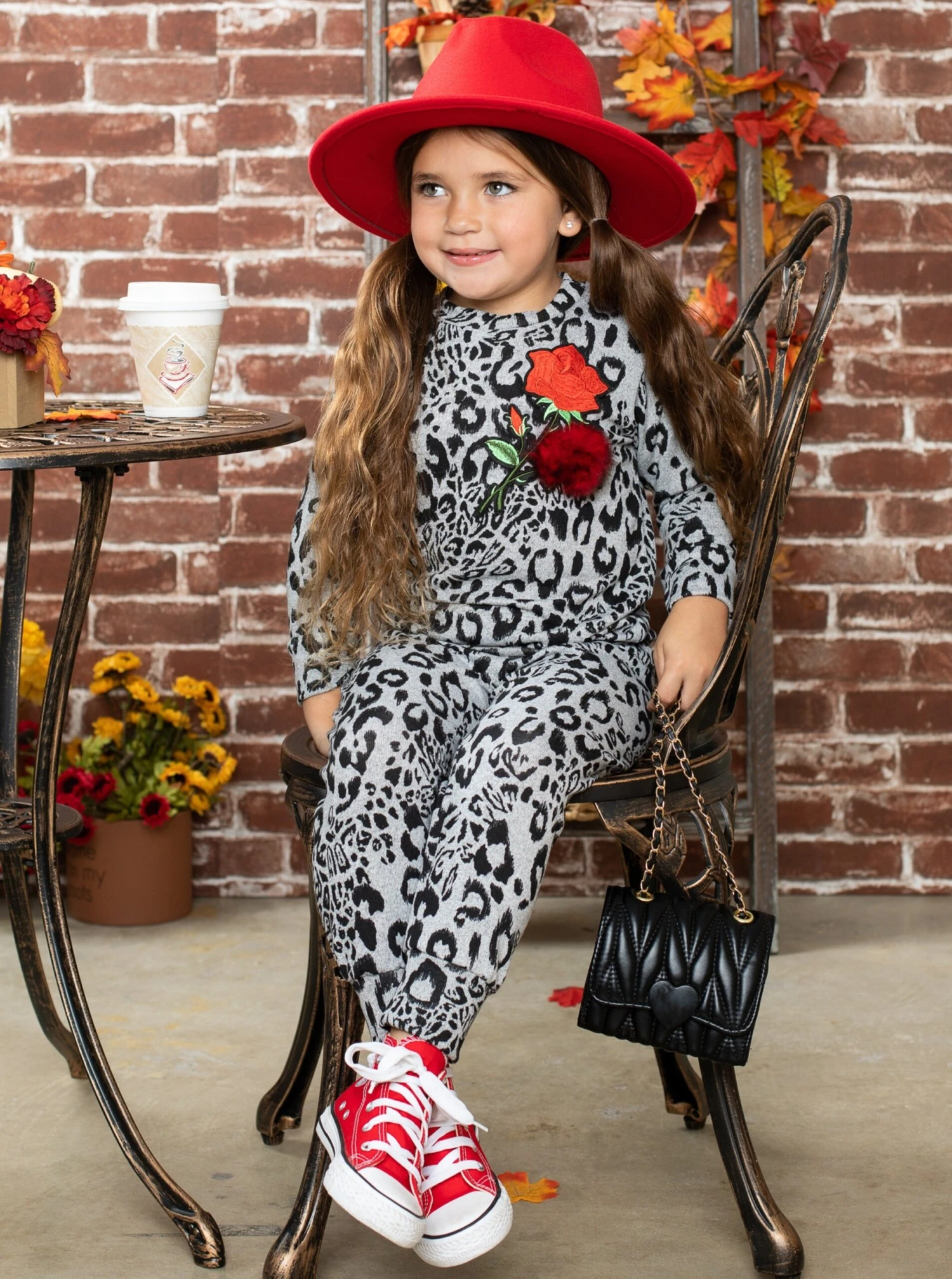 Ready To Slay Leopard Sweatshirt & Jogger Set 4 Ready To Slay Leopard Sweatshirt & Jogger Set - Image 4