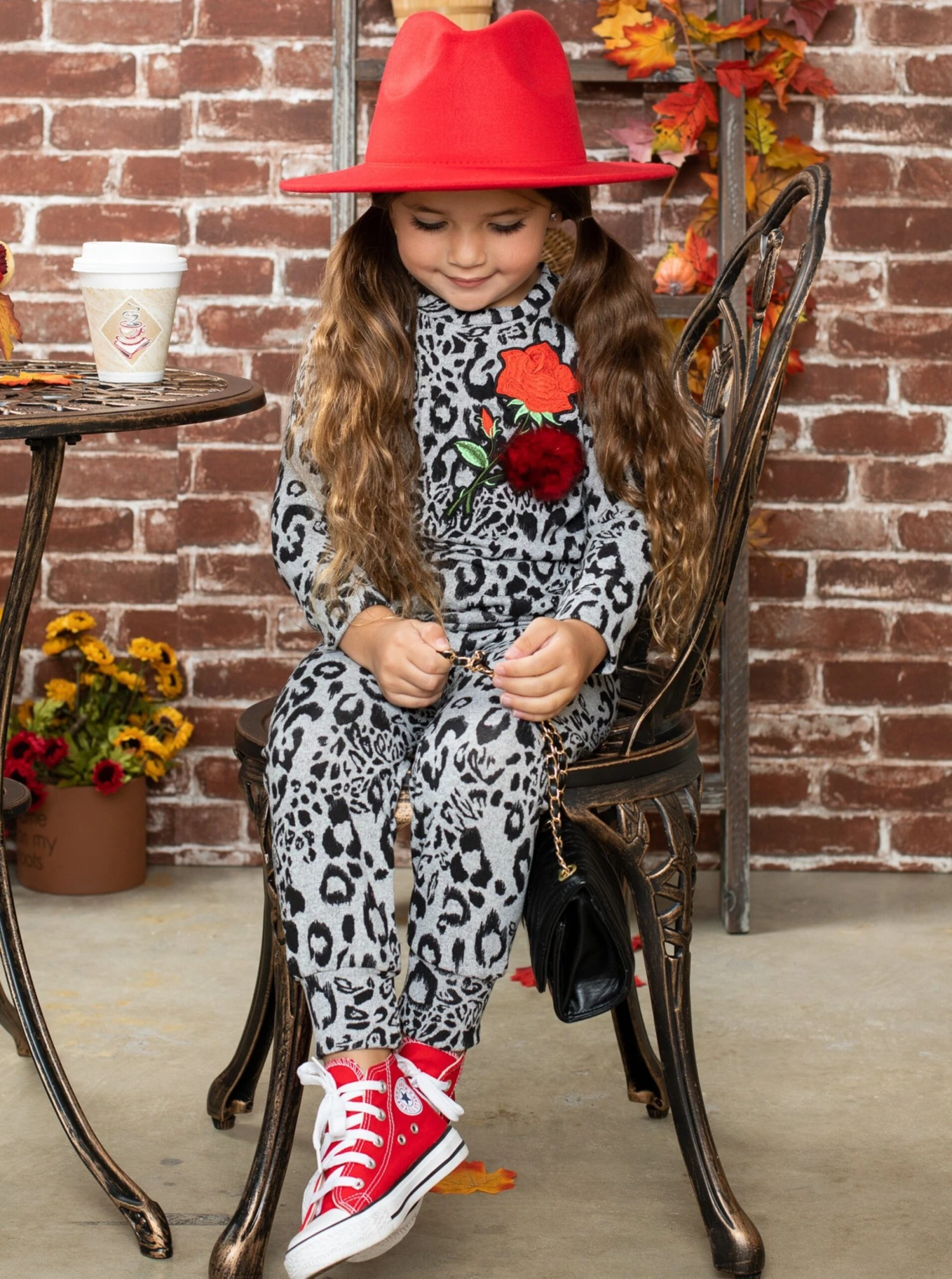 Ready To Slay Leopard Sweatshirt & Jogger Set 5 Ready To Slay Leopard Sweatshirt & Jogger Set - Image 5