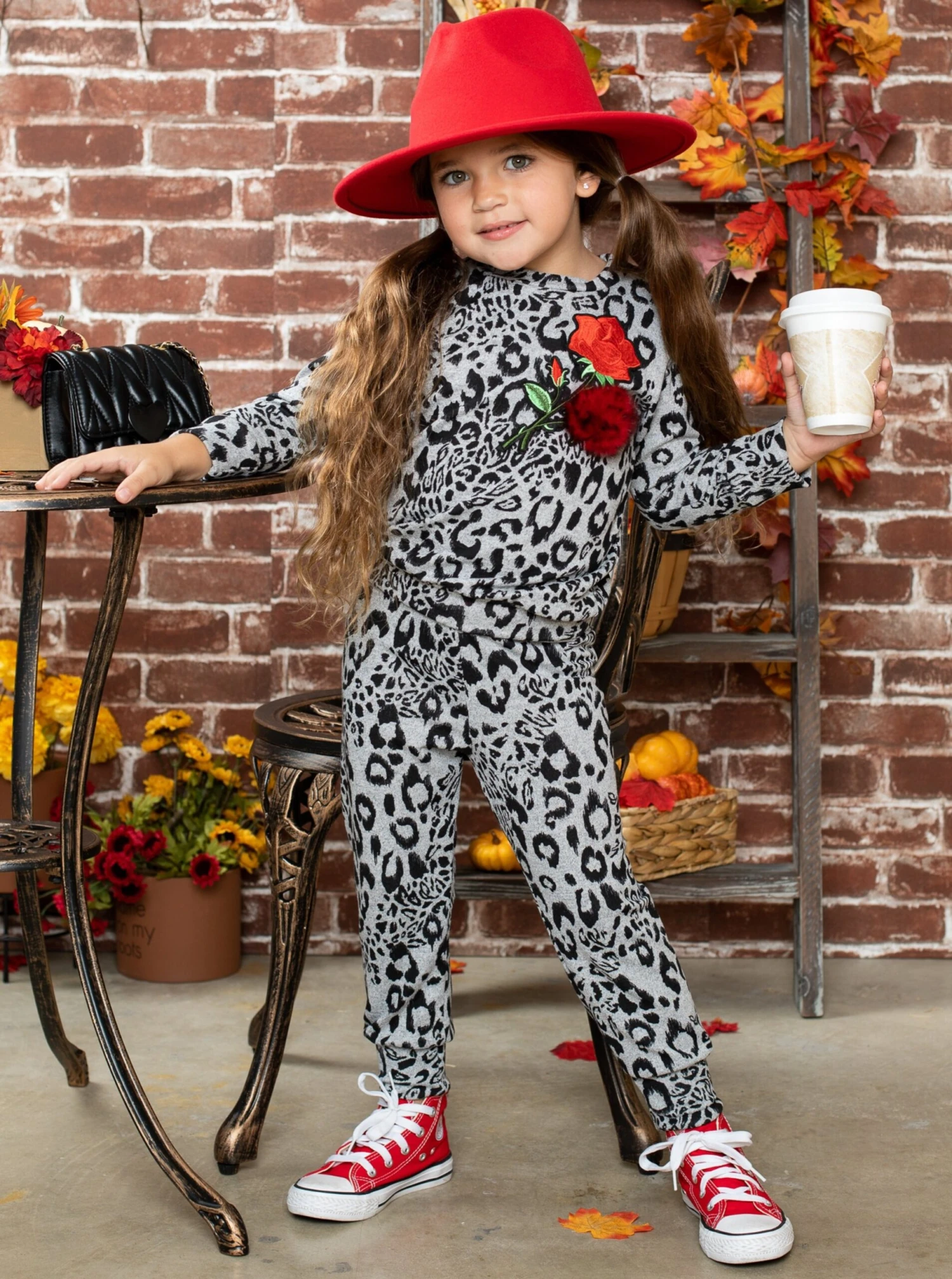 Ready To Slay Leopard Sweatshirt & Jogger Set 1 Ready To Slay Leopard Sweatshirt & Jogger Set