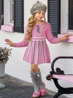 Keep It Old School Sweater Dress 8 Keep It Old School Sweater Dress -Kid's Apparel Sales DSC00426 edited Pixlr