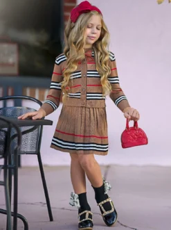 Class Couture Cardigan & Skirt Set -Kid's Apparel Sales DSC008221