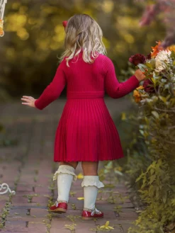 Prim & Proper Pleated Sweater Dress -Kid's Apparel Sales DSC02300 edited Pixlr