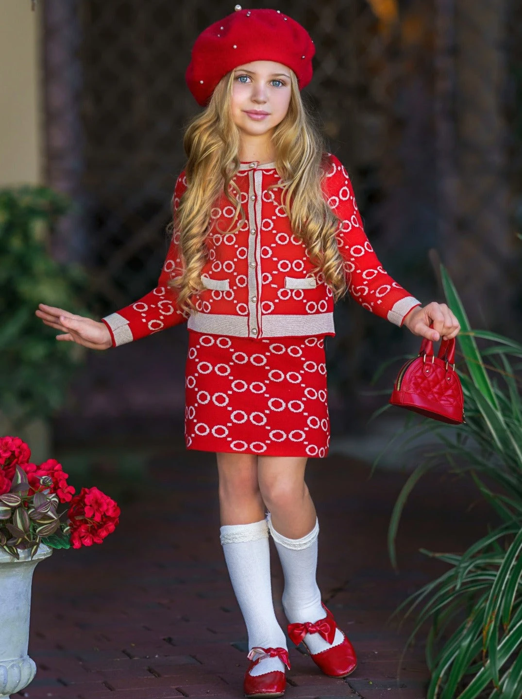 Future Leader Classy Cardigan & Skirt Set 1 Future Leader Classy Cardigan & Skirt Set