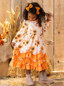 You Autumn Know Floral Tiered Ruffle Dress -Kid's Apparel Sales FALL12DR13CAYSF 26 scaled