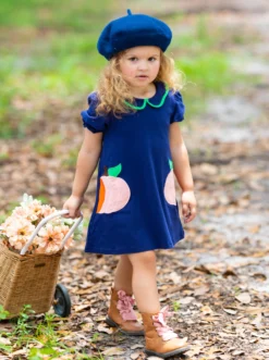 I'm No Cinderella Pumpkin Chambray Dress