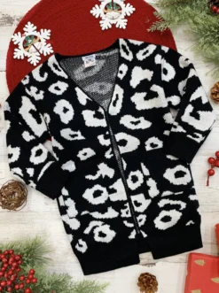Mommy & Me Oversized Leopard Cardigan -Kid's Apparel Sales FALL12OUT11CABWL scaled