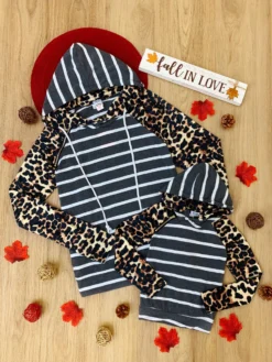 Mommy & Me Leopard Raglan Hoodie -Kid's Apparel Sales FALL12OUT17CAGSL 1 scaled