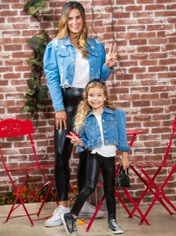 Mommy & Me Cropped Waist Denim Jacket 8 Mommy & Me Cropped Waist Denim Jacket -Kid's Apparel Sales FALL12OUT22DSBCGIRL FALL12OUT22DSBCGMOM 1 scaled