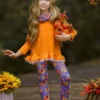 Carve Out Some Fun Tunic, Legging & Scarf Set