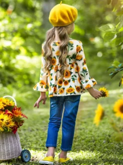 Picked For You Patched Jeans Set -Kid's Apparel Sales FALL12SET53CASFD 3