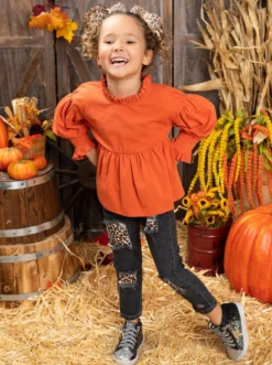 Fall Fun Leopard Patched Jeans Set 9 Fall Fun Leopard Patched Jeans Set -Kid's Apparel Sales FALL12SET56CARLD 2 scaled