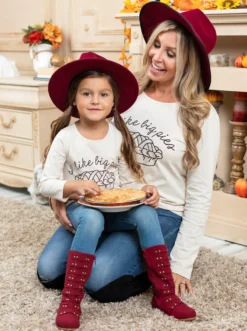 Mommy & Me I Like Big Pies Top 10 Mommy & Me I Like Big Pies Top -Kid's Apparel Sales FALL12TOP7CABP 6 1