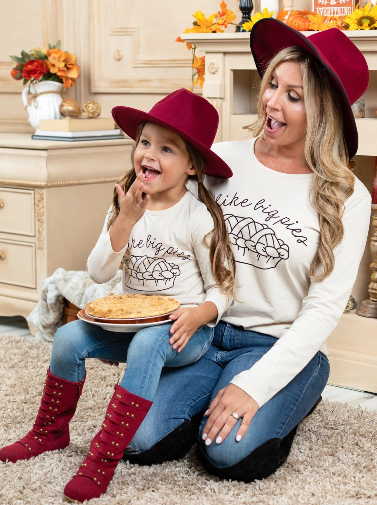 Mommy & Me I Like Big Pies Top 6 Mommy & Me I Like Big Pies Top - Image 6