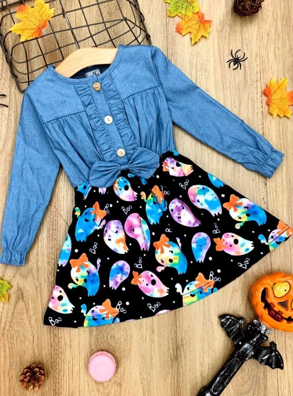 That's The Spirit Chambray Bodice Ghost Dress 2 That's The Spirit Chambray Bodice Ghost Dress - Image 2