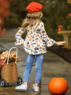 Get Pumped Patched Jeans Set -Kid's Apparel Sales FALL20SET67CAWPD 1