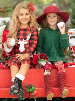 My Day Out Hooded Tunic & Floral Legging Set -Kid's Apparel Sales FALL71DR3CAandGFSEC038 Green 7a788bb5 e131 4e9a 969d 72493174321d scaled