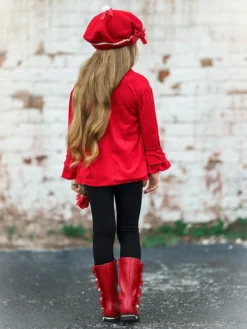 Making Boss Moves Leopard Top, Leggings & Jacket Set 17 Making Boss Moves Leopard Top, Leggings & Jacket Set -Kid's Apparel Sales FALL91SET135CARLB 2