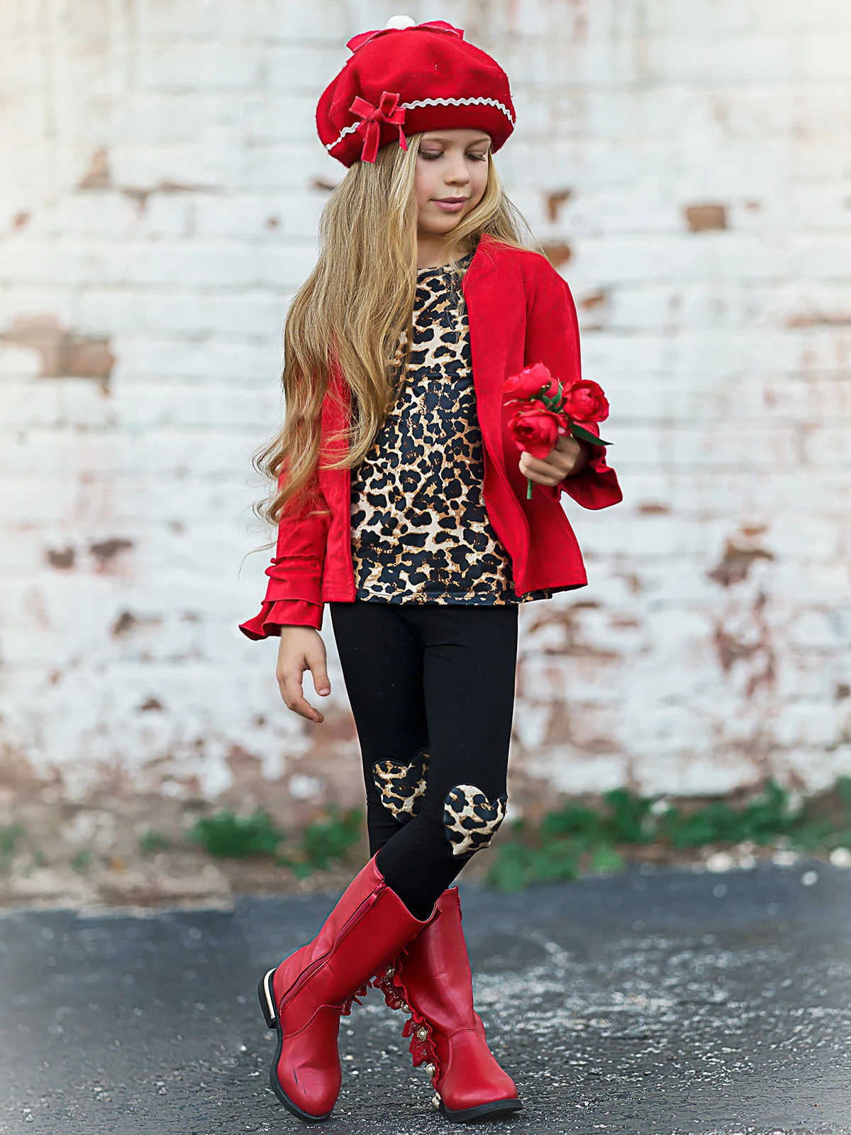 Making Boss Moves Leopard Top, Leggings & Jacket Set 11 Making Boss Moves Leopard Top, Leggings & Jacket Set - Image 11
