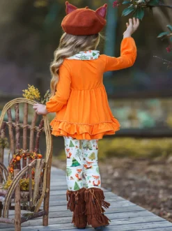 Fall Frolic Tunic, Legging & Scarf Set -Kid's Apparel Sales FALL91SET34CAOGW 2 5e0105d1 2390 4d46 a007 35b288b6214d
