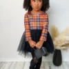 Preppy Plaid Tutu Dress