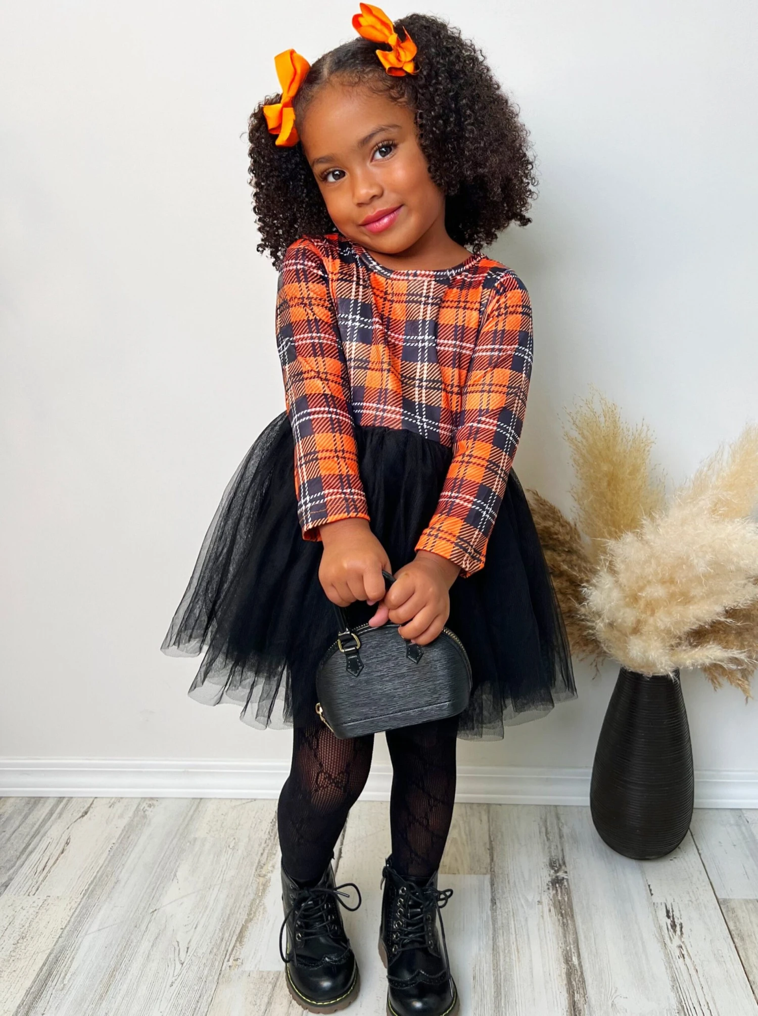 Preppy Plaid Tutu Dress 2 Preppy Plaid Tutu Dress - Image 2