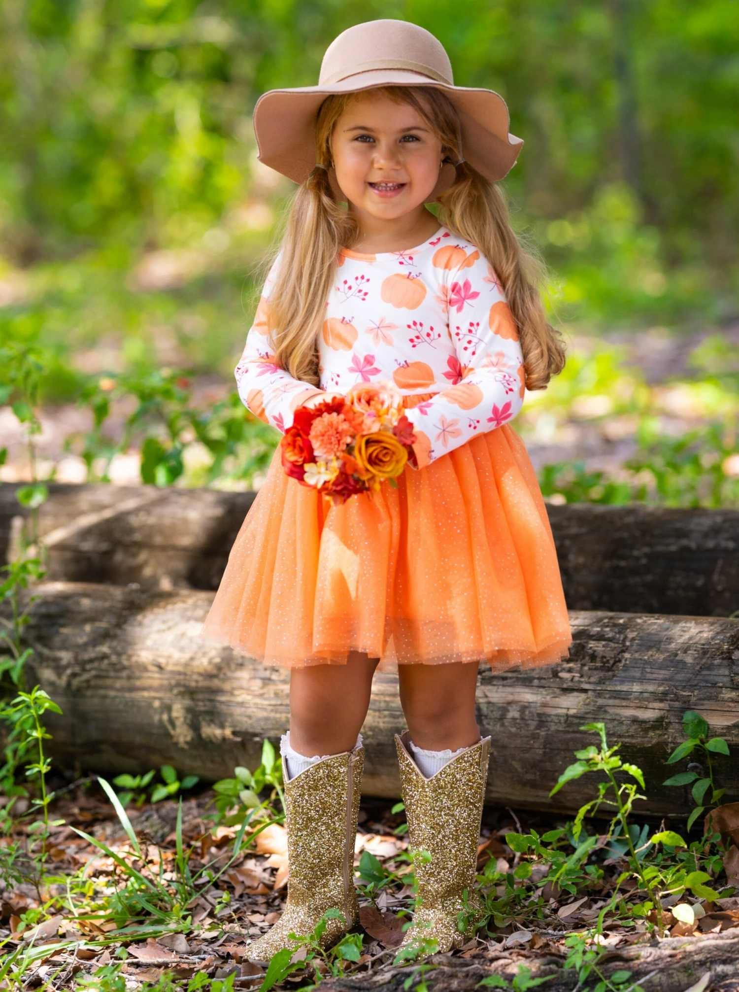 The Best Pick Pumpkin Print Tutu Dress 4 The Best Pick Pumpkin Print Tutu Dress - Image 4