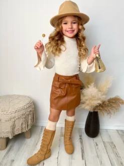 Beyond Belief Skirt Set 14 Beyond Belief Skirt Set -Kid's Apparel Sales GFSEB007 Brown 8 scaled