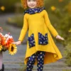 Daisy Dream Dual Pocket Tunic, Scarf & Legging Set