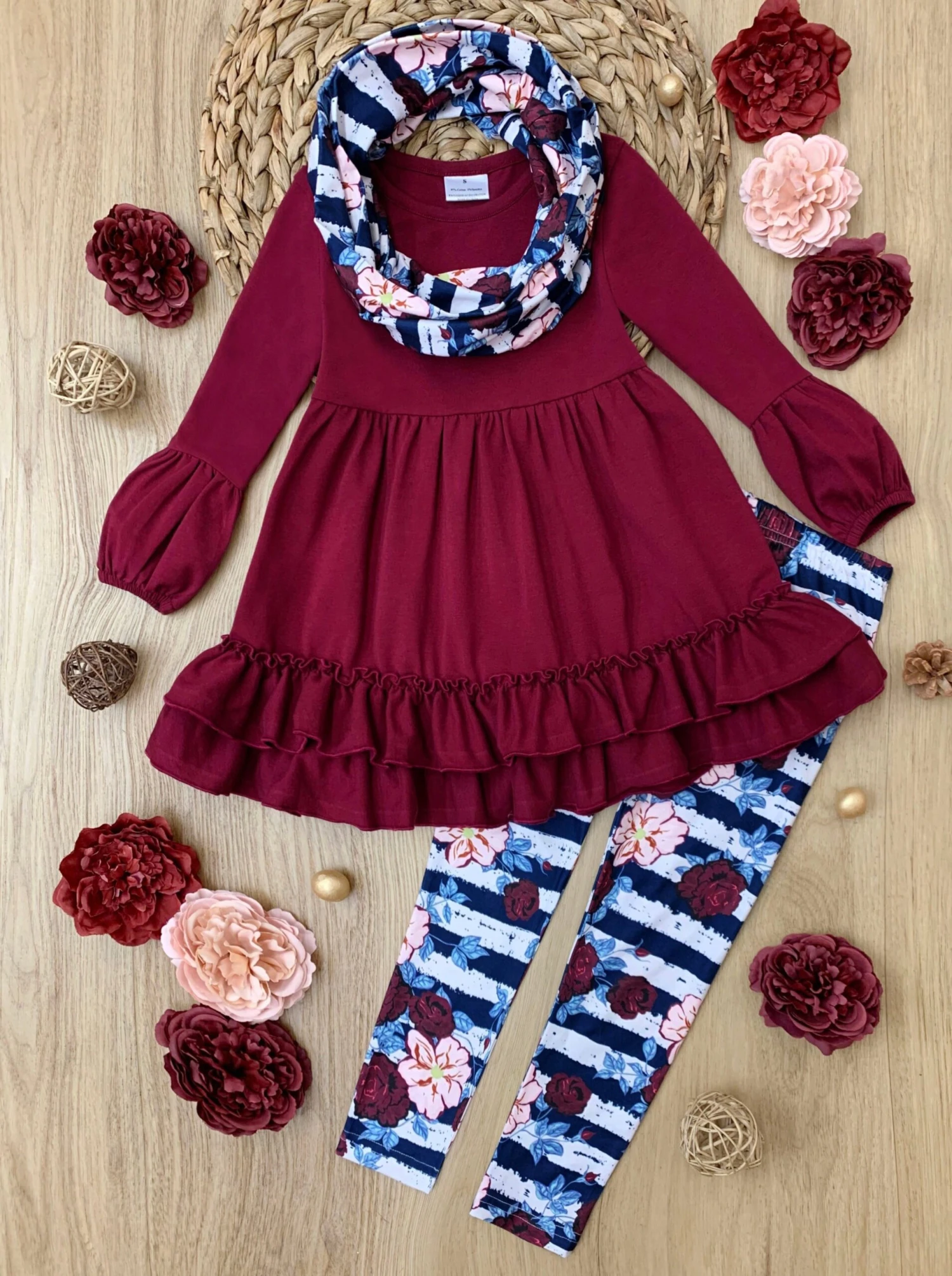 Line Leader Legging & Scarf Set 3 Line Leader Legging & Scarf Set - Image 3