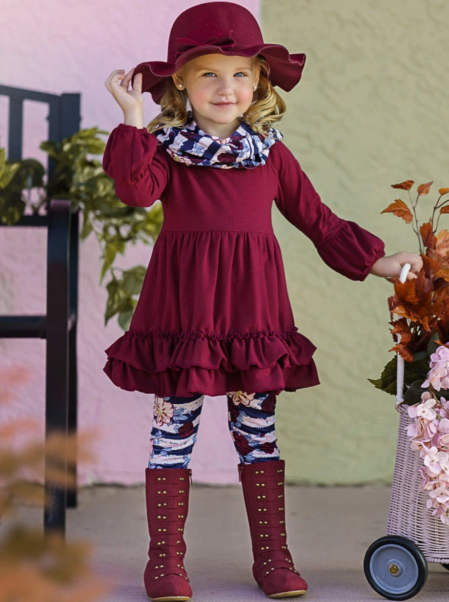 Line Leader Legging & Scarf Set 2 Line Leader Legging & Scarf Set - Image 2