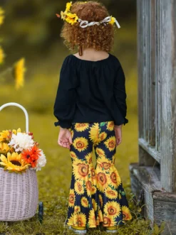 Sunflower Power Bell Bottom Set -Kid's Apparel Sales GFSEB061 Marigold 5 03a3c69c cf6e 4627 ae06 de617ee18f25