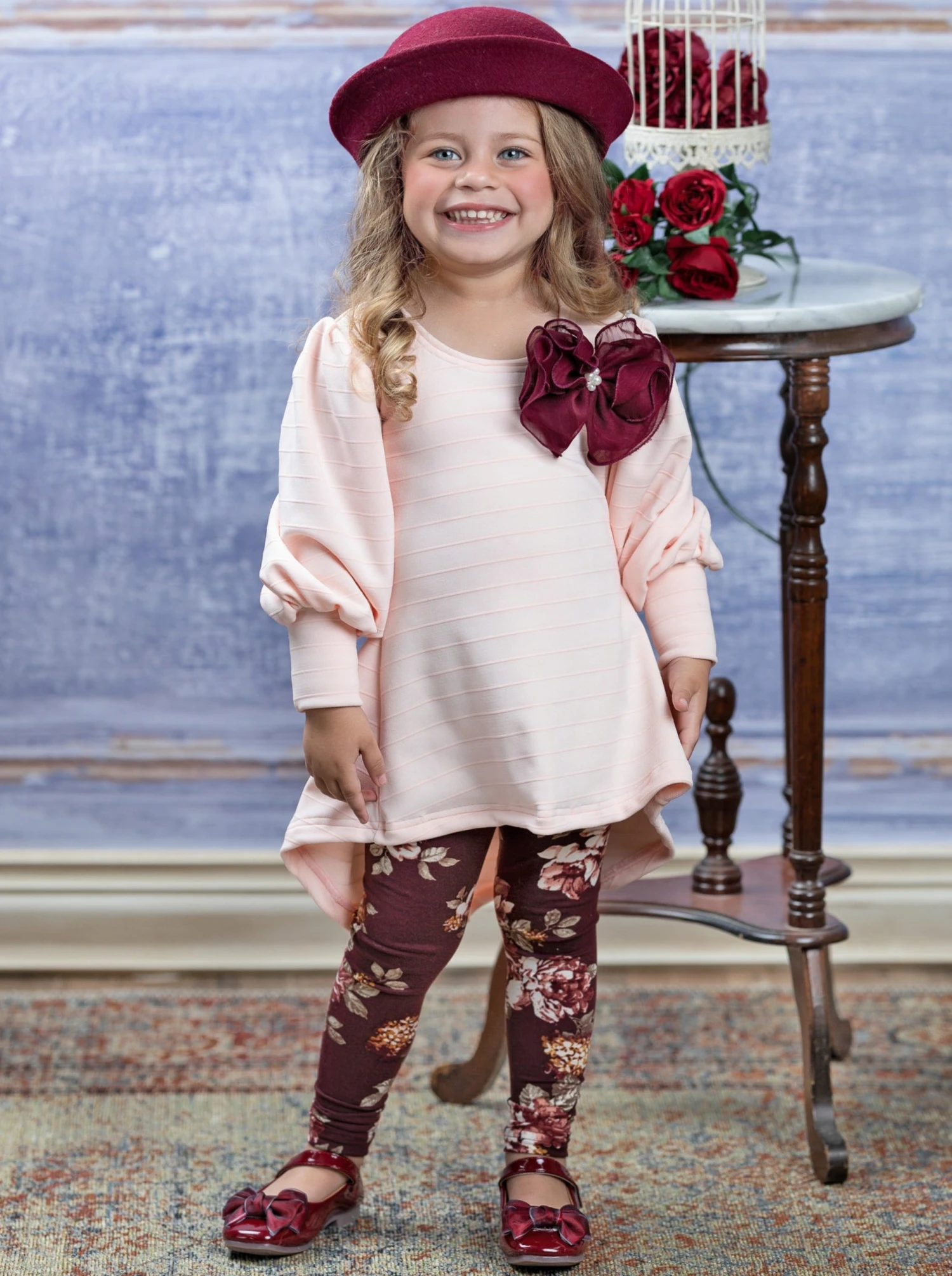 Sweet Thalia Tunic & Floral Legging Set 3 Sweet Thalia Tunic & Floral Legging Set - Image 3