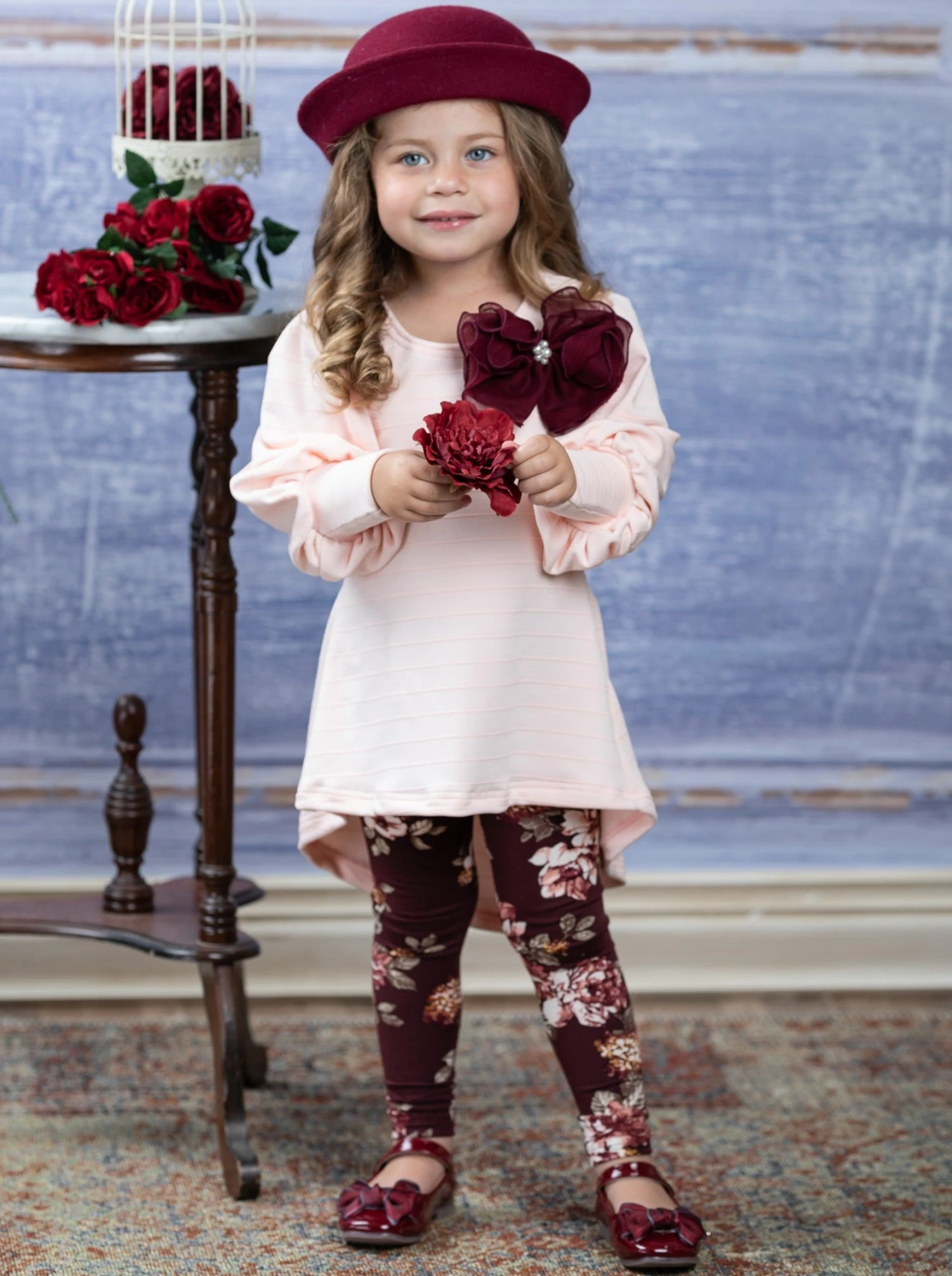 Sweet Thalia Tunic & Floral Legging Set 5 Sweet Thalia Tunic & Floral Legging Set - Image 5